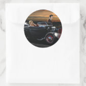 Joy Ride Ronde Sticker (Tas)