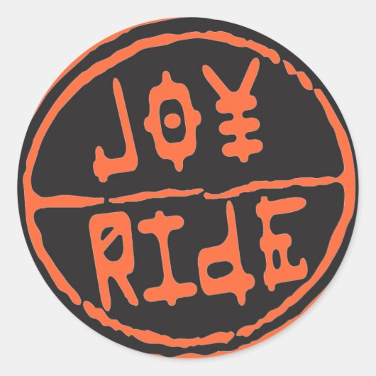 Joy Ride Stickers (Voorkant)