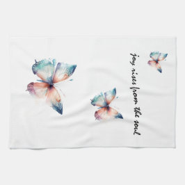 Joy Rises beroemd gemaakt door Soul Butterfly Theedoek