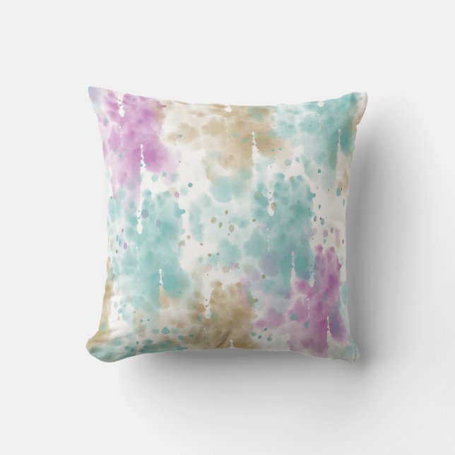 Joy Rises from the Soul Abstract Kussen (Voorkant)