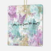 Joy Rises from the Soul Keramisch Ornament (Links)