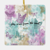 Joy Rises from the Soul Keramisch Ornament (Voorkant)