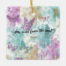 Joy Rises from the Soul Keramisch Ornament