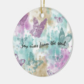 Joy Rises van de Soul Keramisch Ornament (Links)