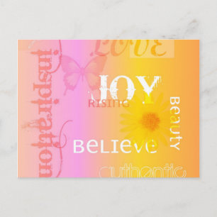 Joy Rising Pastel Briefkaart