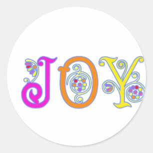 JOY! RONDE STICKER