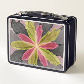 Joy, roze groene antracite Fantasy Fantasy Flower (Achterkant)