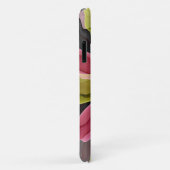 Joy, roze groene antracite Fantasy Fantasy Flower Case-Mate iPhone Case (Achterkant/rechts)