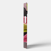 Joy, roze groene antracite Fantasy Fantasy Flower Case-Mate iPhone Case (Achterkant / Rechts)