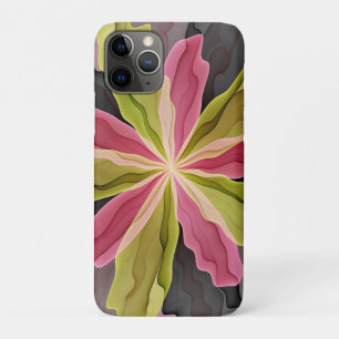 Joy, roze groene antracite Fantasy Fantasy Flower Case-Mate iPhone Case