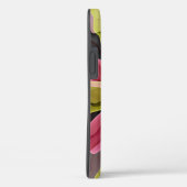Joy, roze groene antracite Fantasy Fantasy Flower  Case-Mate iPhone Case (Achterkant / Rechts)