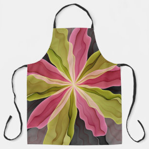 Joy, roze groene antracite Fantasy Fantasy Flower Schort