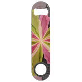Joy, roze groene antracite Fantasy Fantasy Flower Speed Flessenopener (Achterkant)