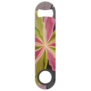 Joy, roze groene antracite Fantasy Fantasy Flower Speed Flessenopener