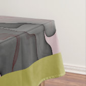 Joy, roze groene antracite Fantasy Fantasy Flower  Tafelkleed (Voorbeeld)