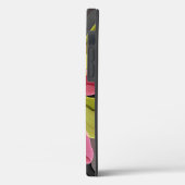 Joy, roze groene antracite, fractal Beste moeder Case-Mate iPhone Case (Achterkant / Links)