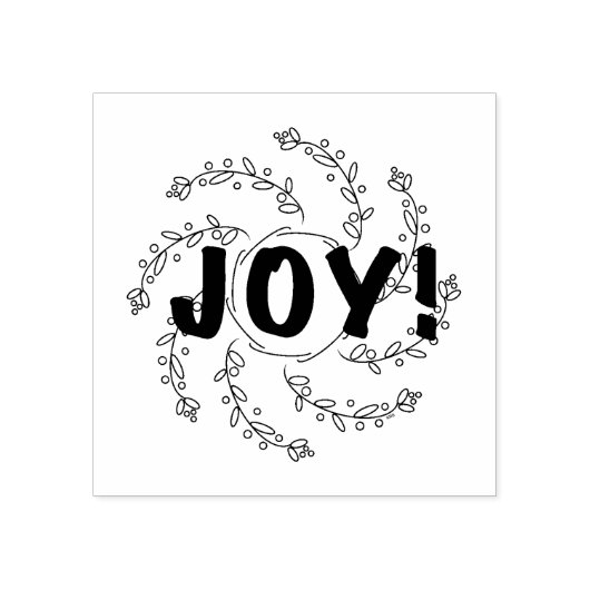 JOY Rubber Stamp Rubberstempel (Afrduk)