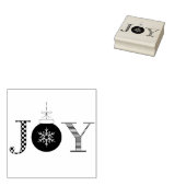 Joy Rubber Stamp Rubberstempel (Gestempeld)