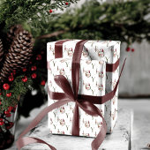 Joy rustieke bosrijke Waterverf paddenstoel kerst Inpakpapier Vel