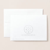 Joy Sand Dollar Beach Kerstvakantie Groeten Folie Kaarten (Met envelop)