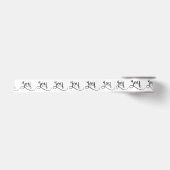 Joy Script Black Satijnen Lint (Voorkant)