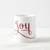 Joy Script Red Koffiemok (Center)