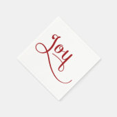 Joy Script Red Servet (Hoek)