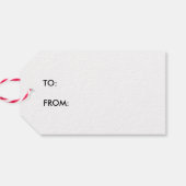 Joy Script Sage Cadeaulabel (Achterkant Horizontaal)