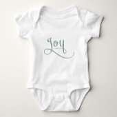Joy Script Sage Romper (Voorkant)