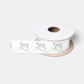Joy Script Sage Satijnen Lint (Spoel)