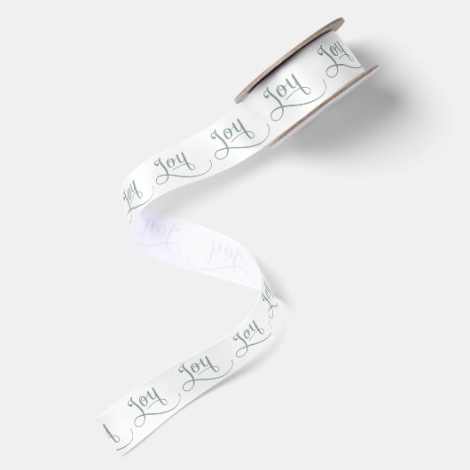 Joy Script Sage Satijnen Lint (Achterkant)