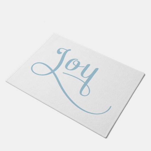Joy Script Sky Deurmat (Schuin)