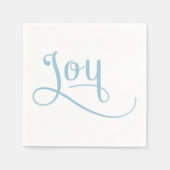 Joy Script Sky Servet (Voorkant)