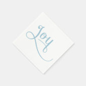 Joy Script Sky Servet (Hoek)