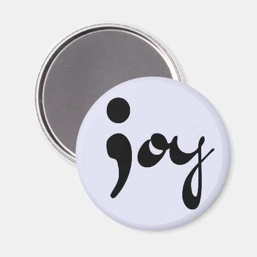 Joy Semicolon Magnet (Voorkant / Achterkant)