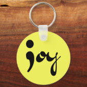 Joy Semicolon Sleutelhanger (Voorkant)