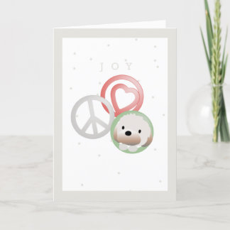 Joy Shihtzu Feestdagen Kaart