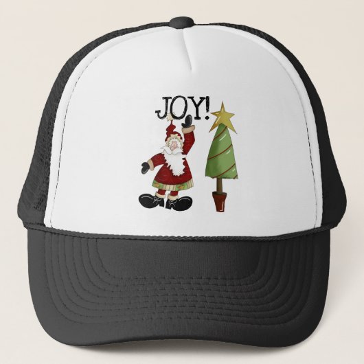 JOY Sinterklaas T-shirts en geschenken Trucker Pet (Voorkant)