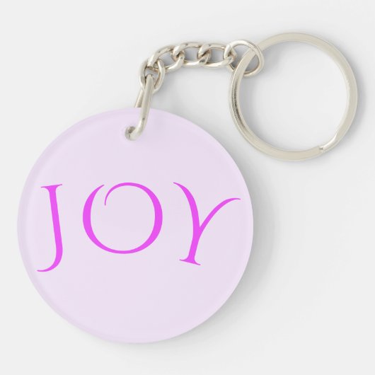 Joy Sleutelhanger Uw Ontwerp kiest Tekst, Letterty (Achterkant)