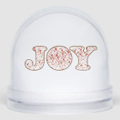 Joy Snow Globe Sneeuwbol (Voorkant)