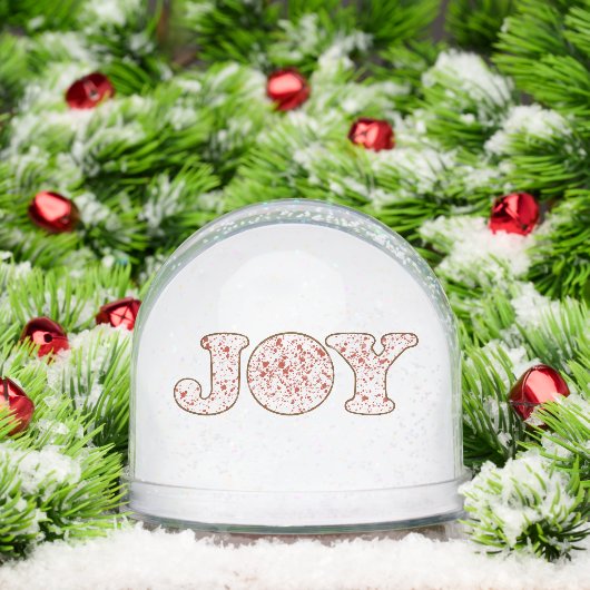 Joy Snow Globe Sneeuwbol (Kerstmis)