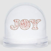 Joy Snow Globe Sneeuwbol (Achterkant)