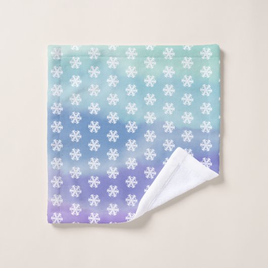 Joy Snowflake Bath-handdoekset Bad Handdoek (Wasdoekje)