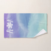 Joy Snowflake Bath-handdoekset Bad Handdoek (Handdoek)