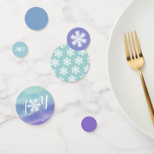 Joy Snowflake Confetti (Groep)
