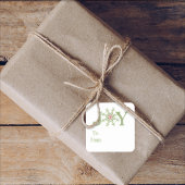 Joy Snowflake Festive Holiday Colorful tot Vierkante Sticker