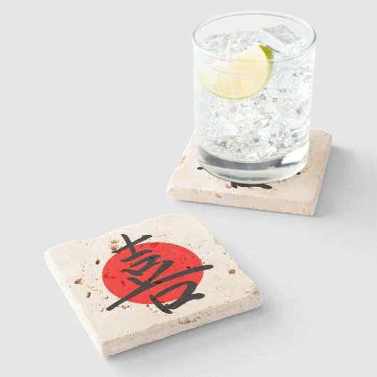 Joy Stenen Onderzetter (Zijkant)