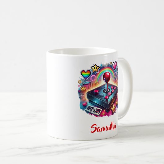 Joy-stick voor videospelconsole koffiemok (Voorkant rechts)