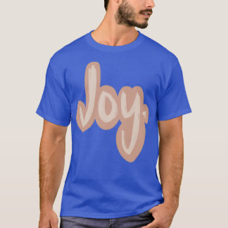 Joy sticker t-shirt