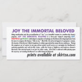 Joy The Immortal Beloved, Part 2: Inspiron (Achterkant)